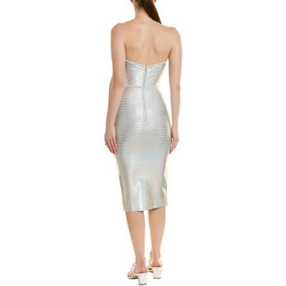 ✨NWT BCBG Holographic Dress - Picture 4 of 6